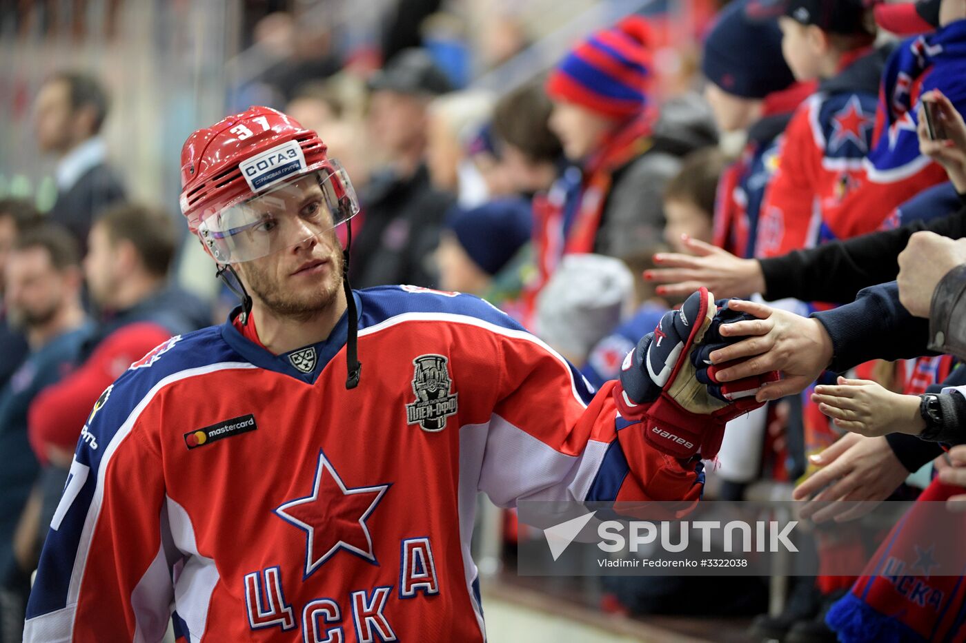 Ice hockey. KHL. CSKA vs. Jokerit