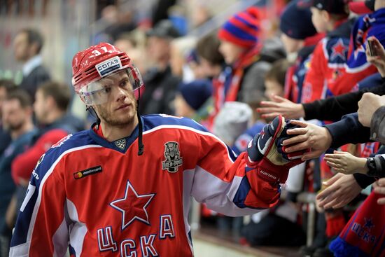 Ice hockey. KHL. CSKA vs. Jokerit