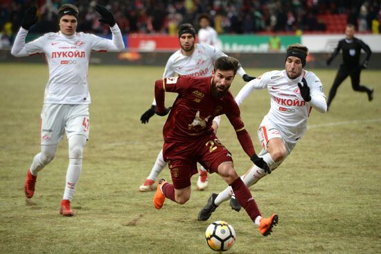 Football. Russian Premier League. Rubin vs. Spartak