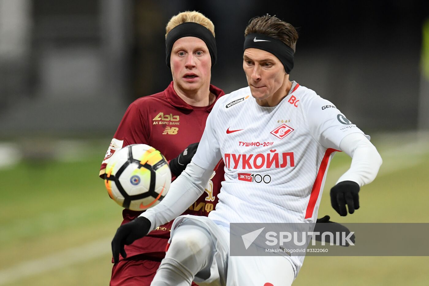 Football. Russian Premier League. Rubin vs. Spartak