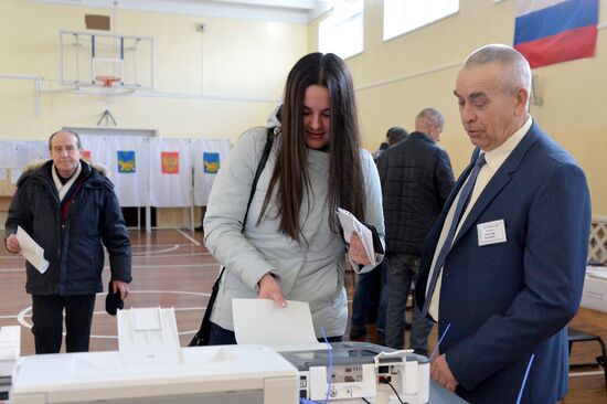 Presidential election in Russian regions