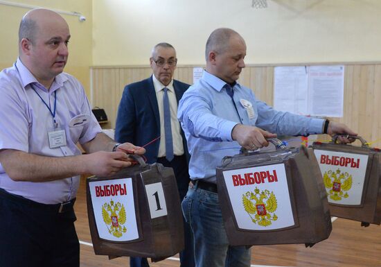 Presidential election in Russian regions