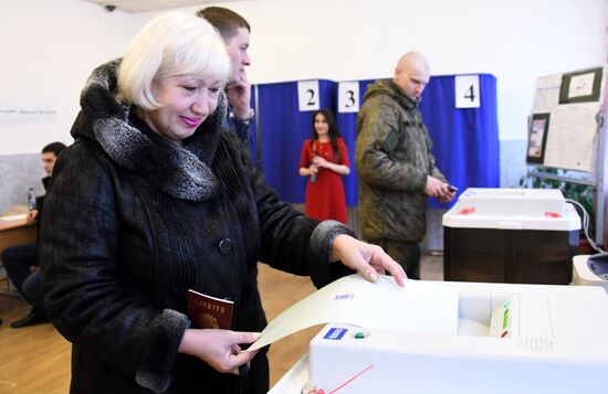 Presidential election in Russian regions