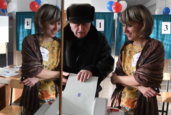 Presidential election in Russian regions