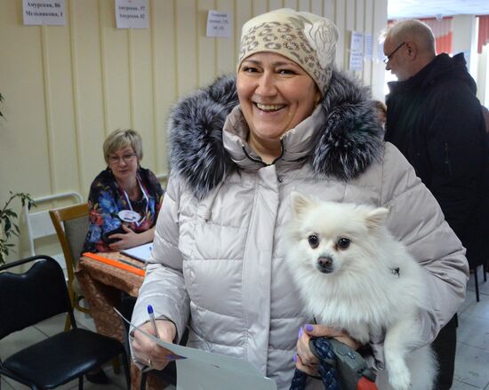 Presidential election in Russian regions