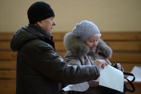 Presidential election in Russian regions