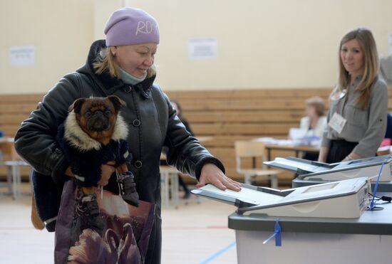 Presidential election in Russian regions