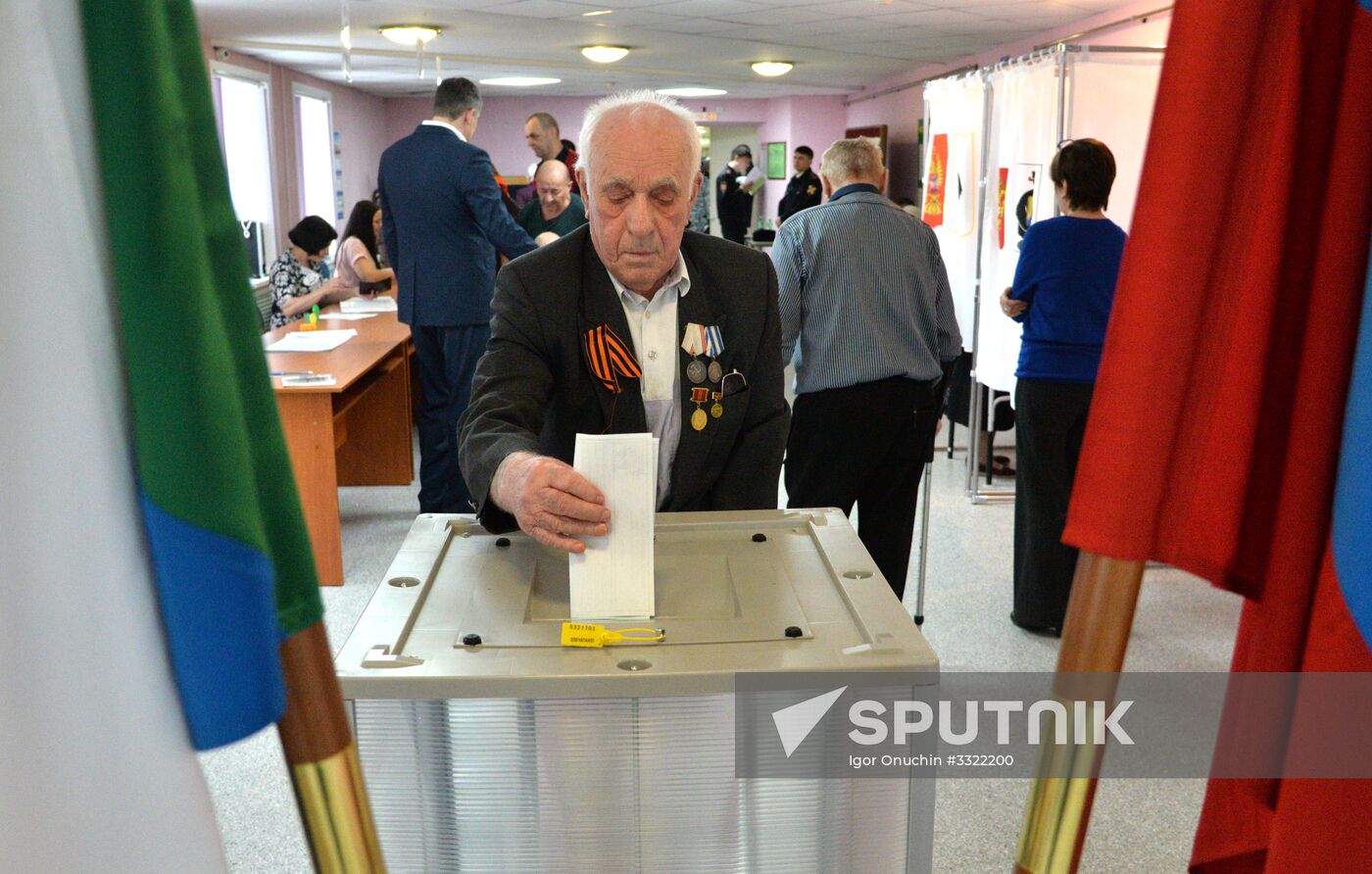 Presidential election in Russian regions