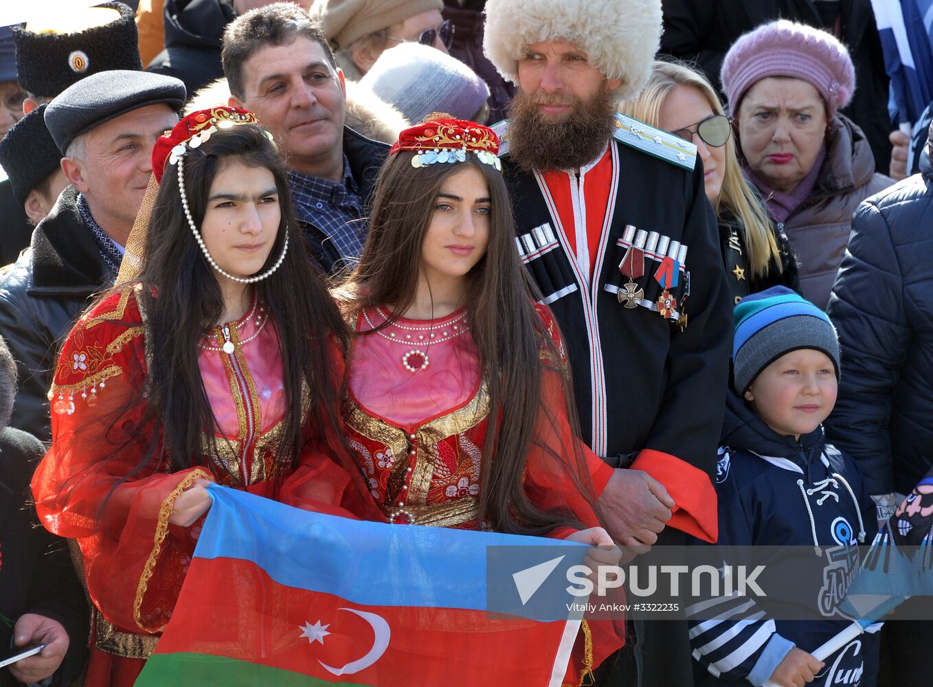 Rally devoted to anniversary of Crimea's reunification with Russia