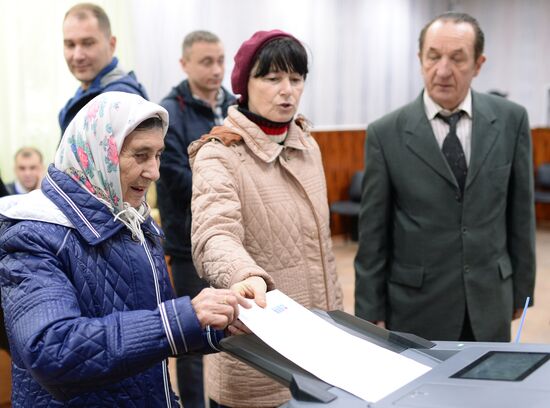 Presidential election in Russian regions