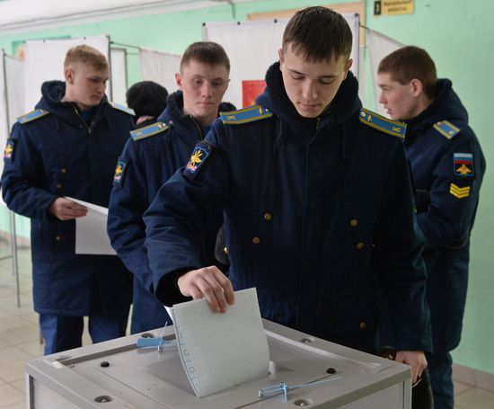 Presidential election in Russian regions