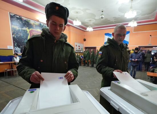 Presidential election in Russian regions