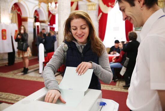 Presidential election in Russian regions