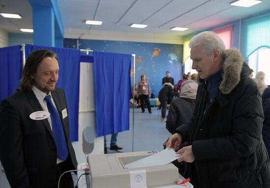 Presidential elections in Russian regions