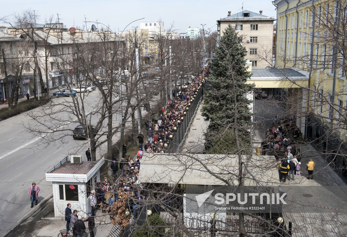 Voting in Russian presidential election abroad