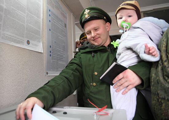 Presidential election in Russian regions