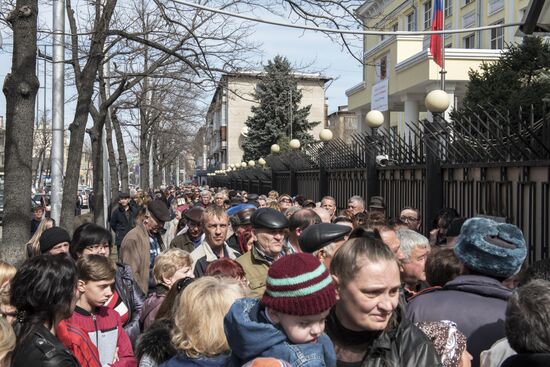 Voting in Russian presidential election abroad