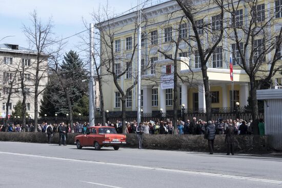 Voting in Russian presidential election abroad