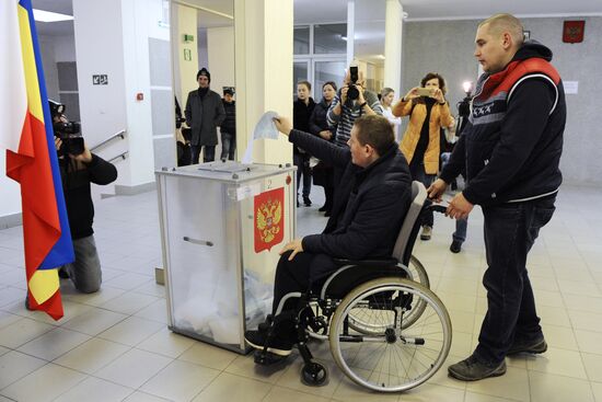 Presidential election in Russian regions