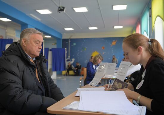 Presidential elections in Russian regions