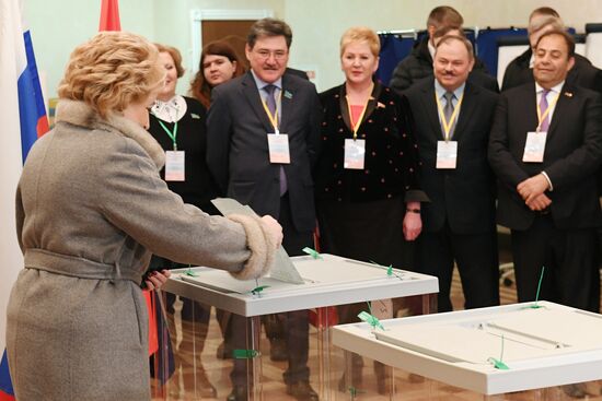 Presidential elections in Russian regions