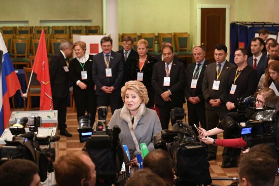 Presidential elections in Russian regions