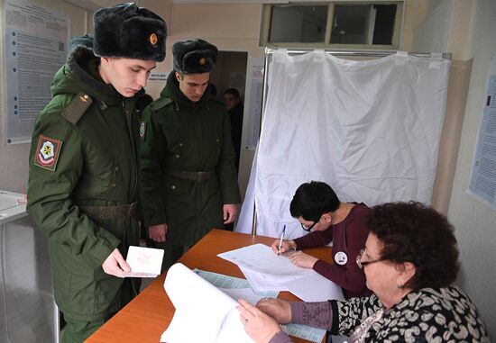 Presidential election in Russian regions