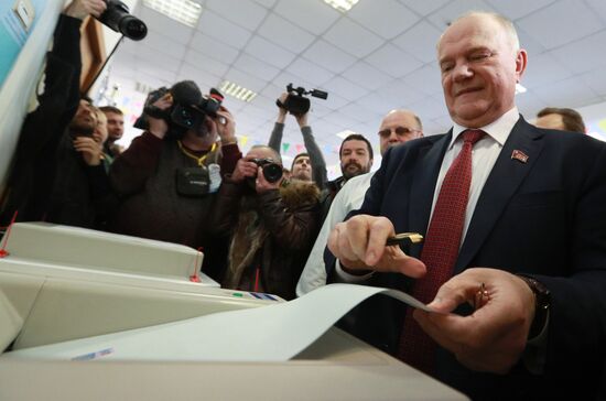 Presidential elections in Russian regions