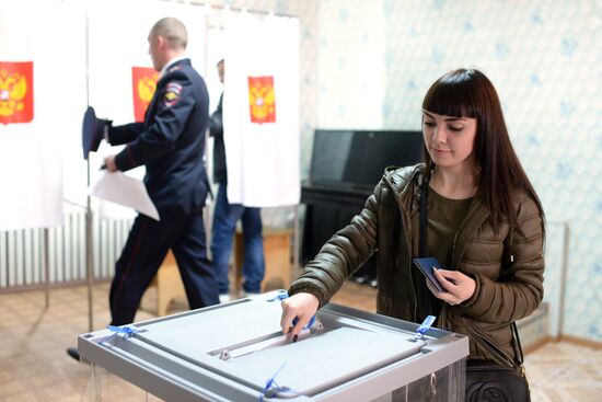 Presidential election in Russian regions