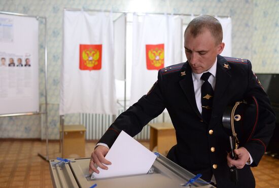 Presidential election in Russian regions