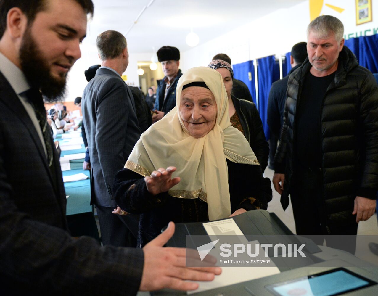 Presidential election in Russian regions