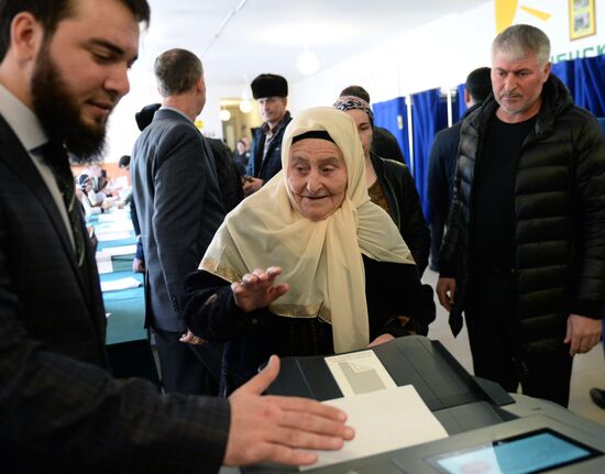 Presidential election in Russian regions