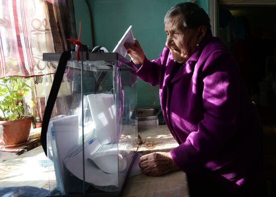 Presidential election in Russian regions