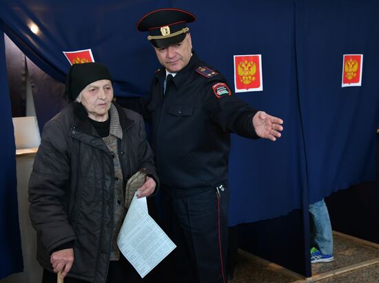 Presidential election in Russian regions