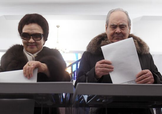 Presidential elections in Russian regions