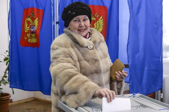 Presidential election in Russian regions
