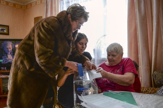 Presidential election in Russian regions