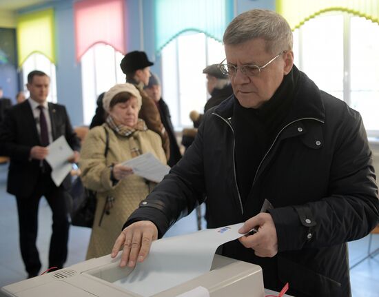 Presidential elections in Russian regions