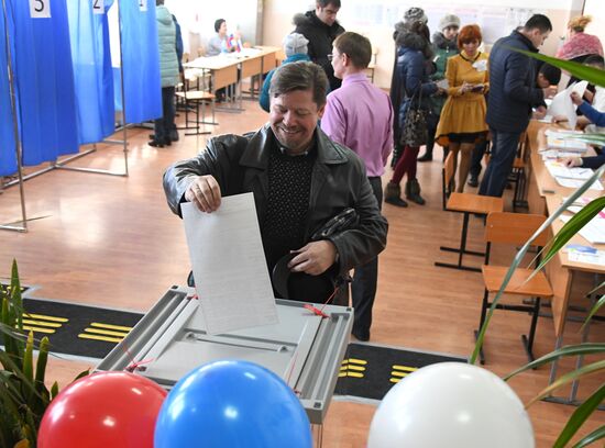 Presidential election in Russian regions