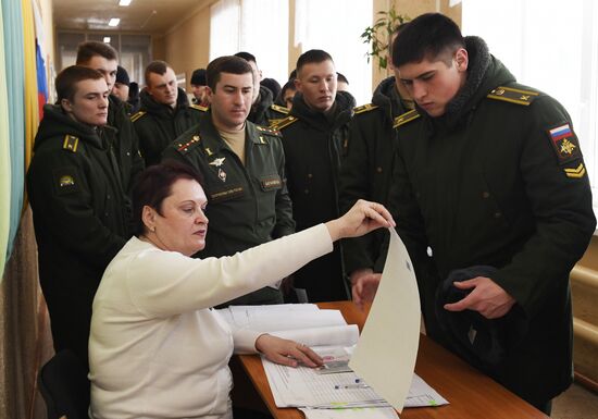 Presidential election in Russian regions