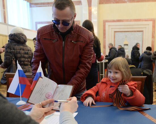 Voting in Russian presidential election abroad