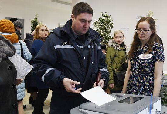 Presidential election in Russian regions