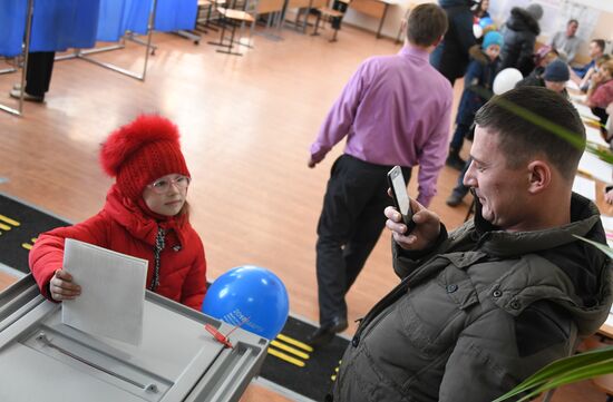 Presidential election in Russian regions