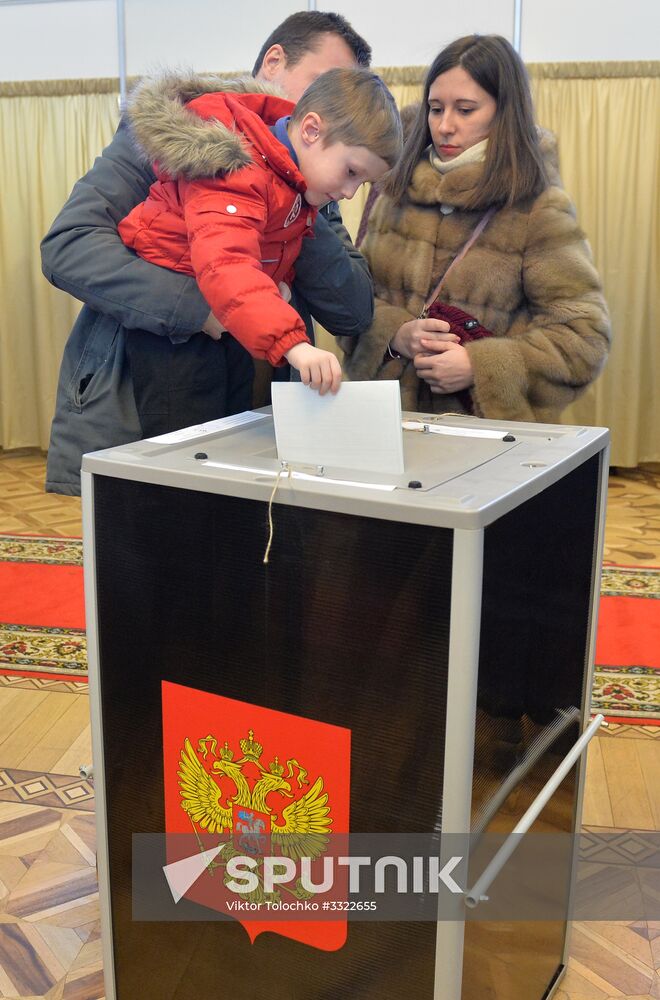 Voting in Russian presidential election abroad