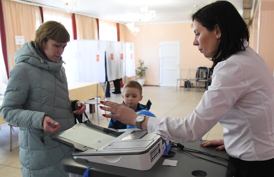Presidential election in Russian regions