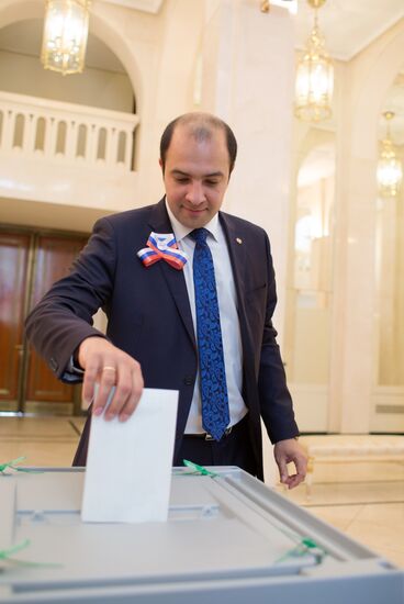 Voting in Russian presidential election abroad