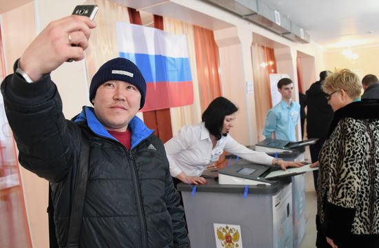Presidential election in Russian regions