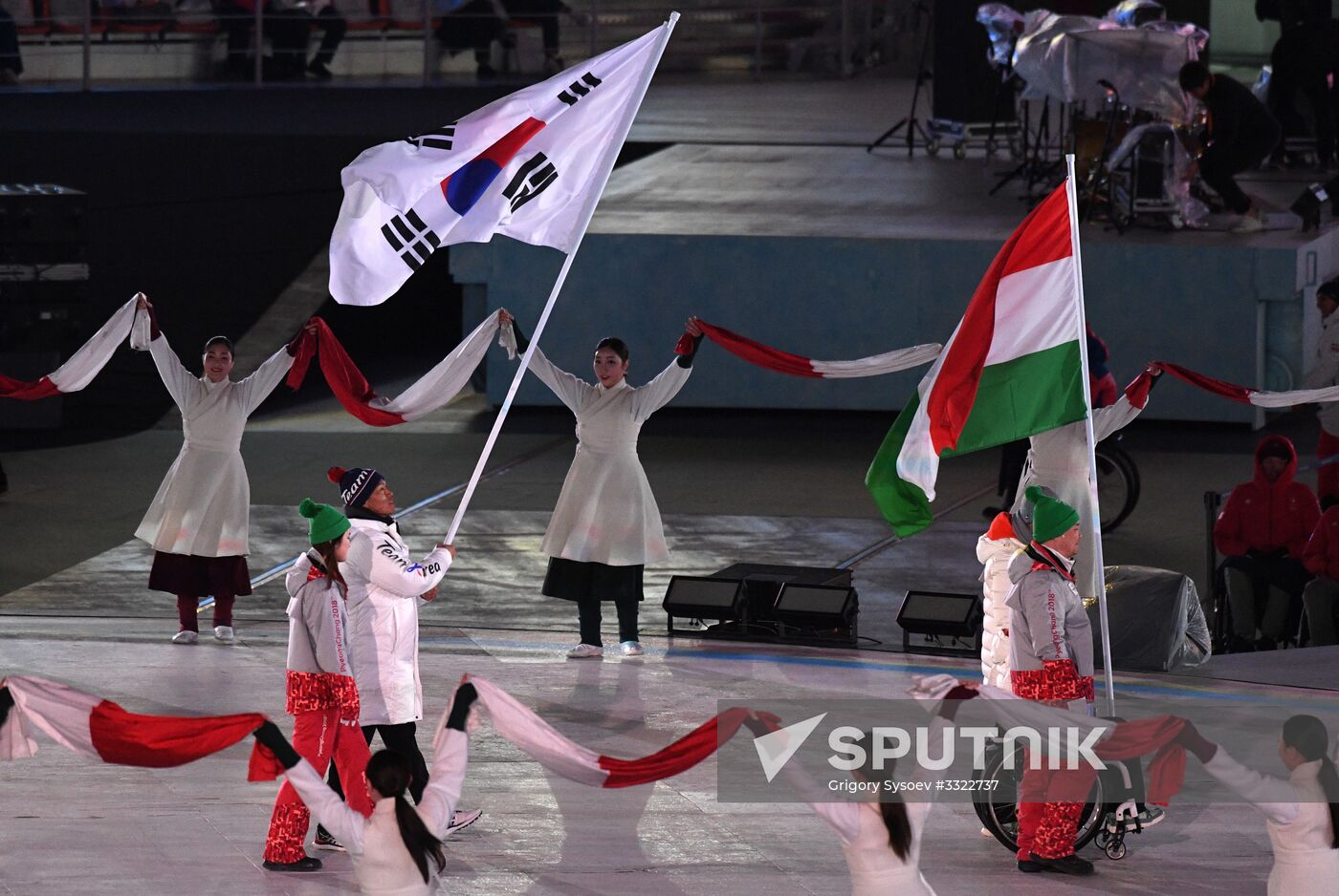 Closing ceremony of XII Winter Paralympic Games