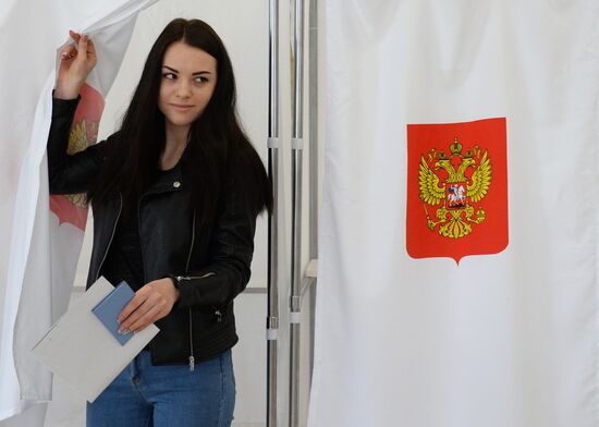 Presidential election in Russian regions