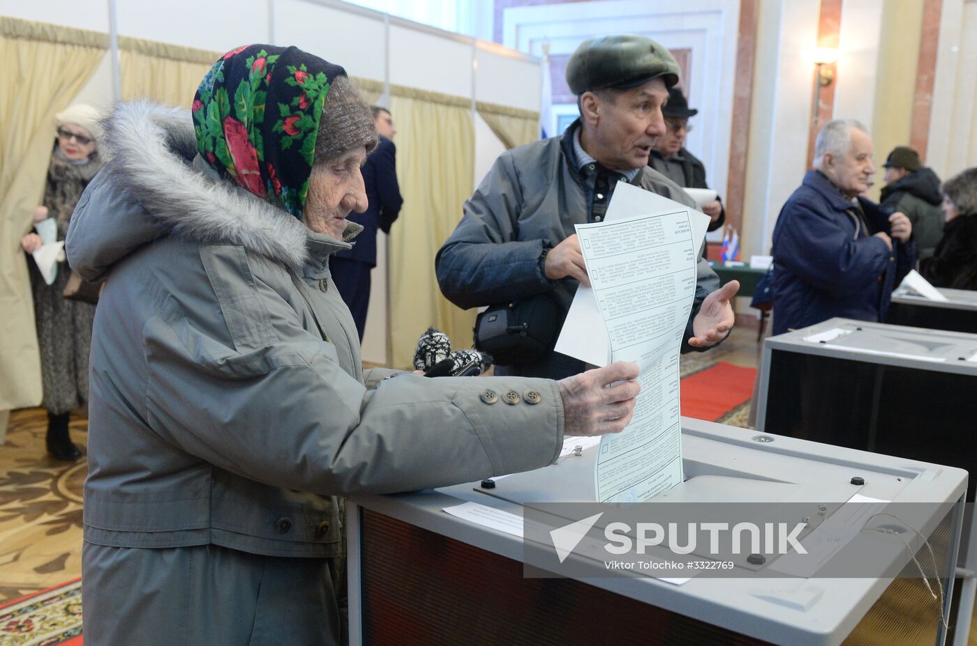 Voting in Russian presidential election abroad